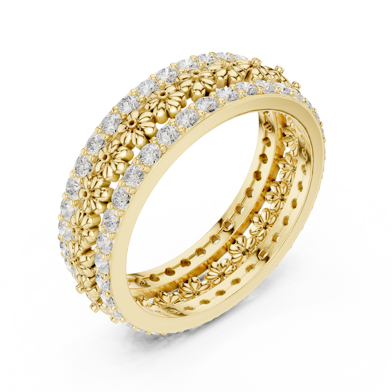 Ladies Ring R40@7 - Yellow Gold - Image