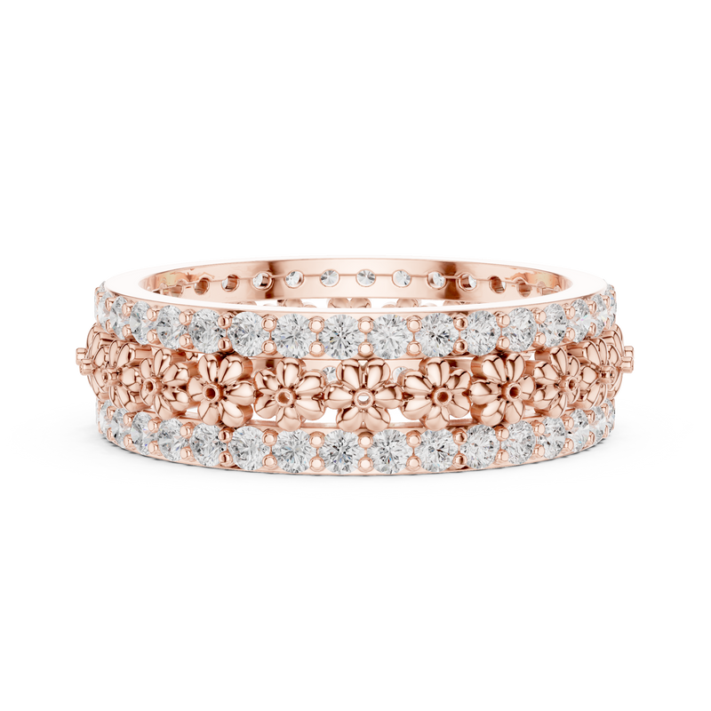 Ladies Ring R40@7 - Rose Gold - Image