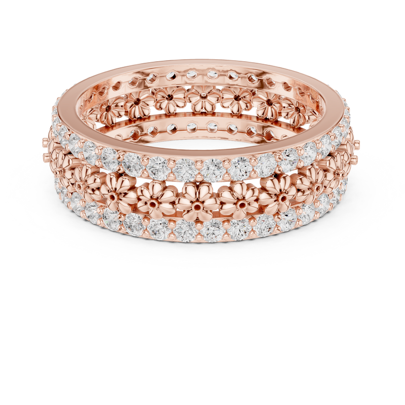 Ladies Ring R40@7 - Rose Gold - Image