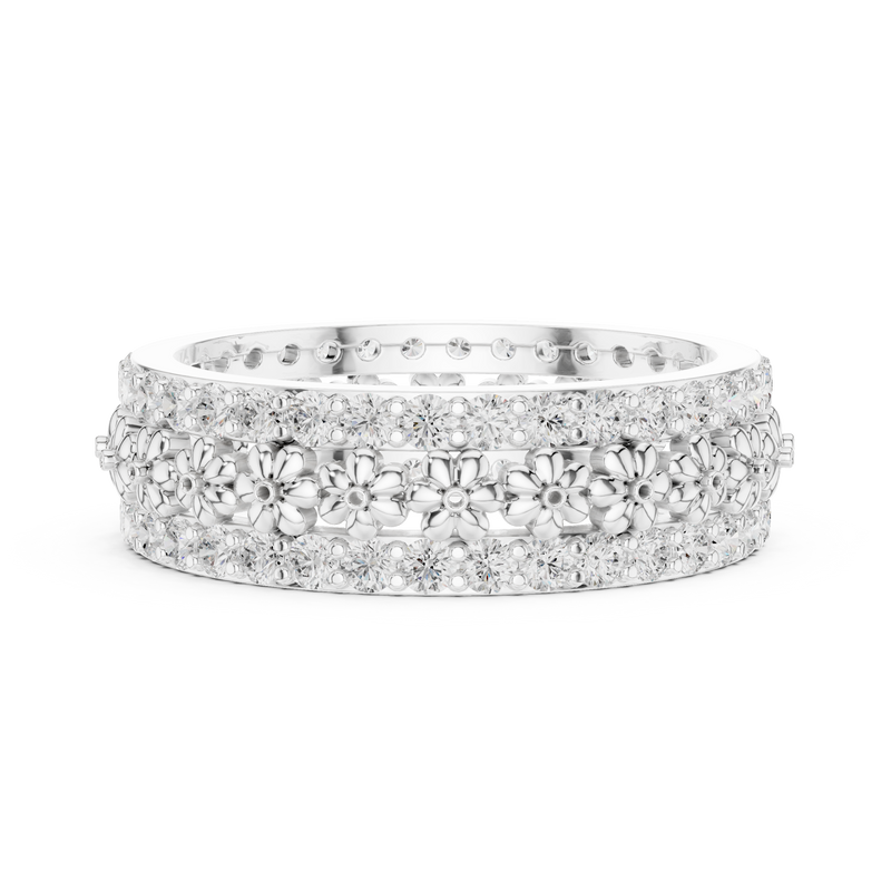 Ladies Ring R40@7 - White Gold - Image