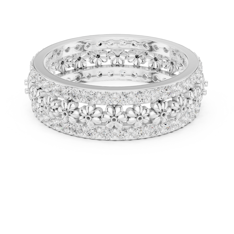 Ladies Ring R40@7 - White Gold - Image