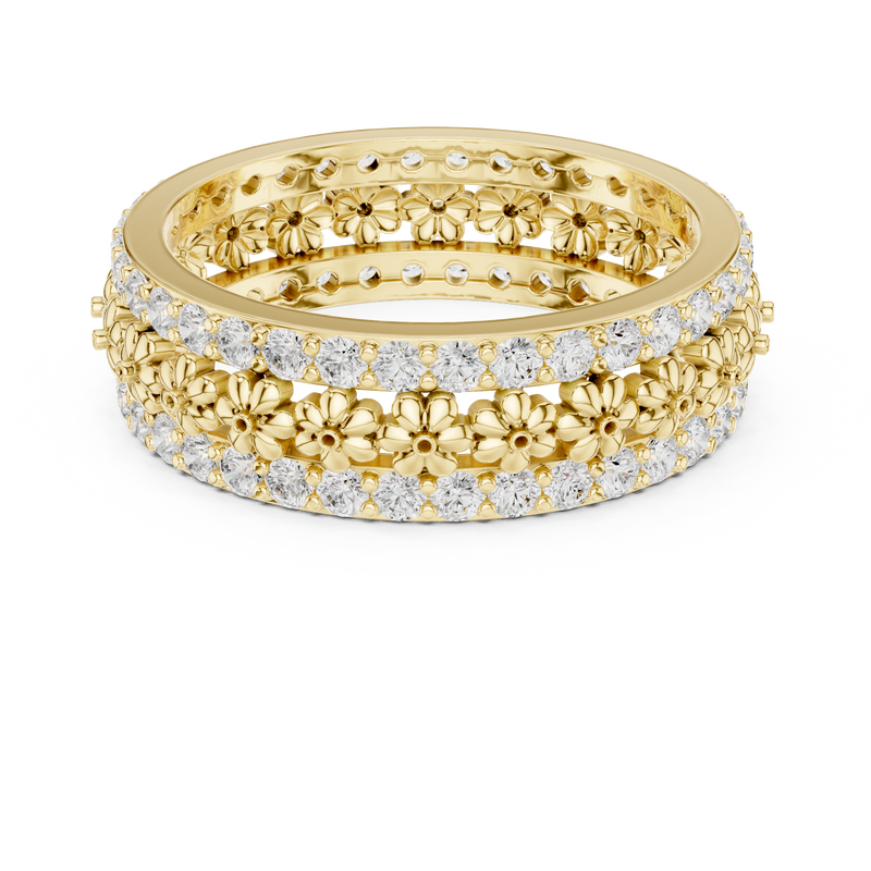 Ladies Ring R40@7 - Yellow Gold - Image