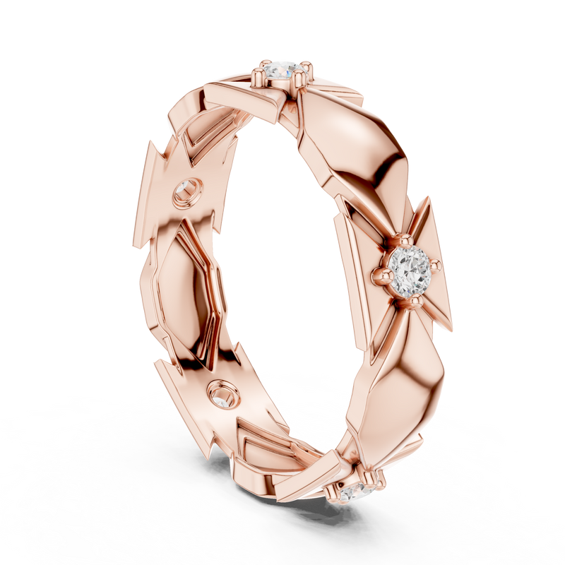 Ladies Ring R4@7 - Rose Gold - Image