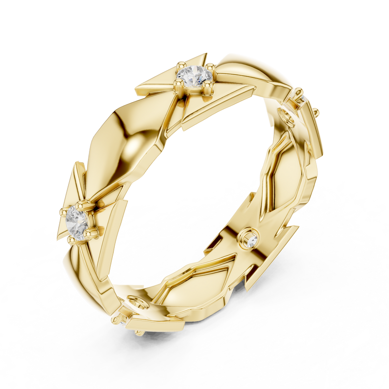 Ladies Ring R4@7 - Yellow Gold - Image