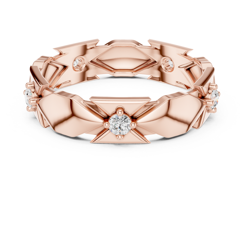 Ladies Ring R4@7 - Rose Gold - Image