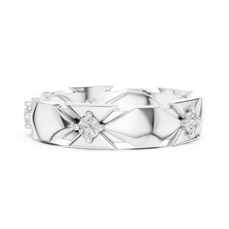 Ladies Ring R4@7 - White Gold - Image