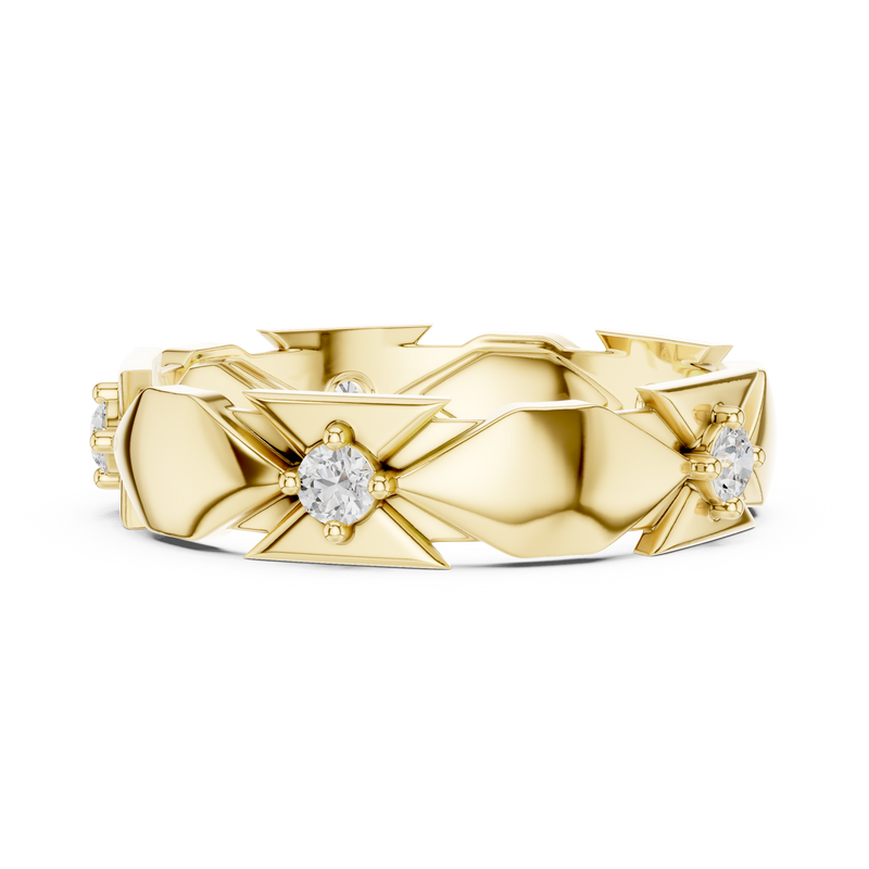 Ladies Ring R4@7 - Yellow Gold - Image