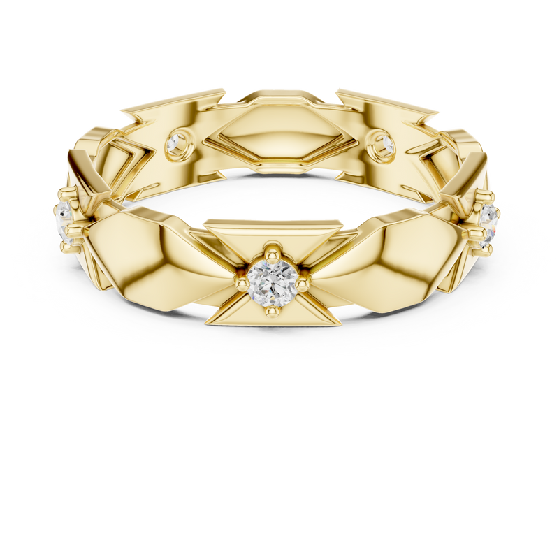 Ladies Ring R4@7 - Yellow Gold - Image