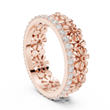 Ladies Ring R42@7 - Rose Gold - Image