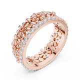 Ladies Ring R42@7 - Rose Gold - Image
