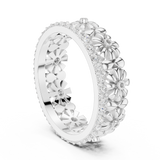 Ladies Ring R42@7 - White Gold - Image