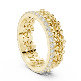 Ladies Ring R42@7 - Yellow Gold - Image