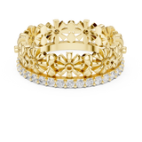 Ladies Ring R42@7 - Yellow Gold - Image