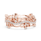 Ladies Ring R44@7 - Rose Gold - Image