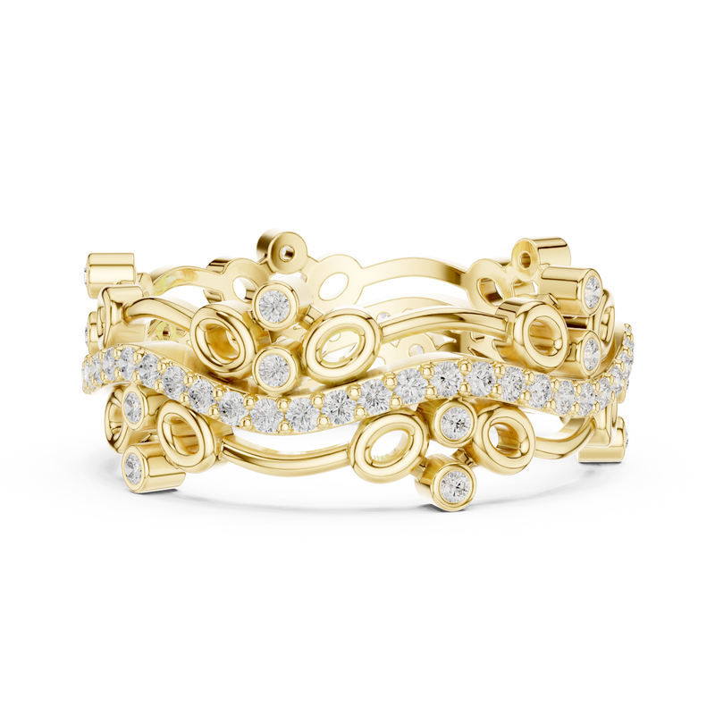 Ladies Ring R44@7 - Yellow Gold - Image