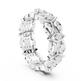 Ladies Ring R46@7 - White Gold - Image