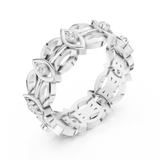 Ladies Ring R46@7 - White Gold - Image