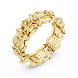 Ladies Ring R46@7 - Yellow Gold - Image