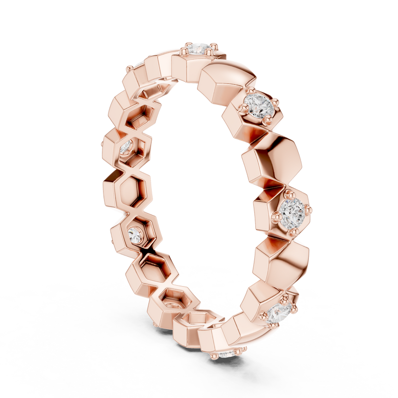 Ladies Ring R5@7 - Rose Gold - Image