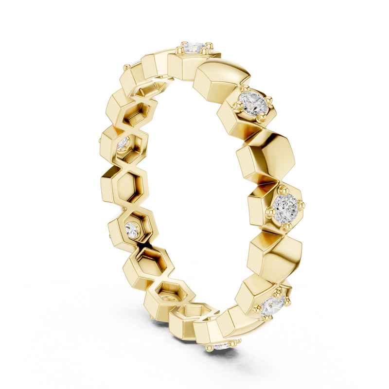 Ladies Ring R5@7 - Yellow Gold - Image