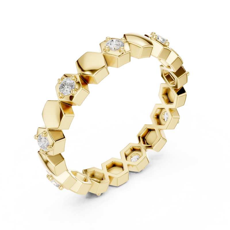 Ladies Ring R5@7 - Yellow Gold - Image