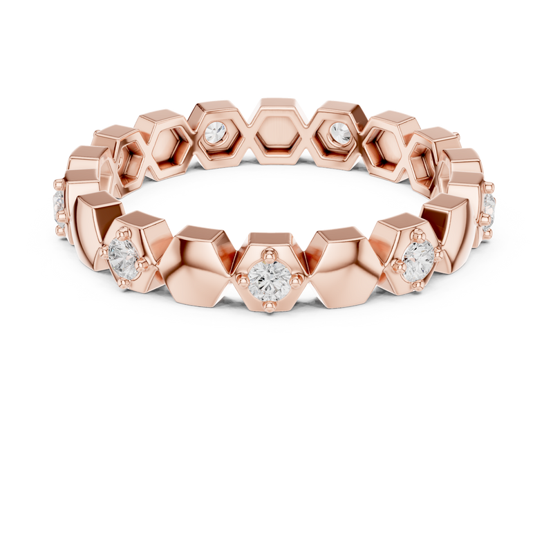 Ladies Ring R5@7 - Rose Gold - Image