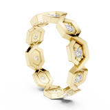 Ladies Ring R6@7 - Yellow Gold - Image