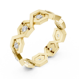 Ladies Ring R6@7 - Yellow Gold - Image
