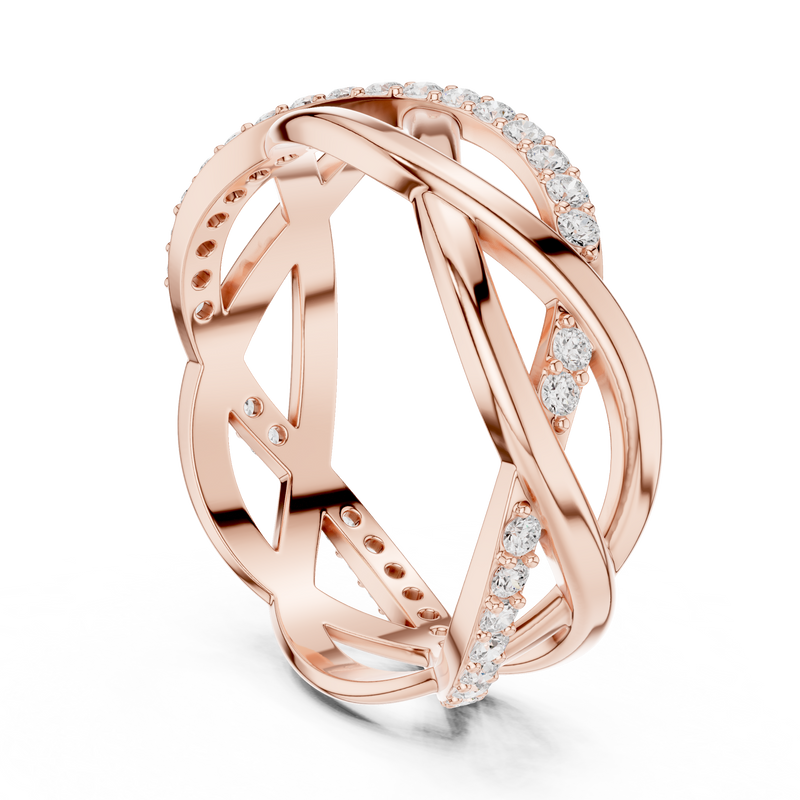 Ladies Ring R8@7 - Rose Gold - Image