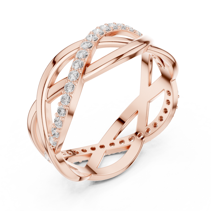 Ladies Ring R8@7 - Rose Gold - Image