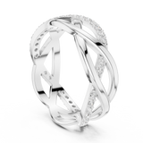 Ladies Ring R8@7 - White Gold - Image