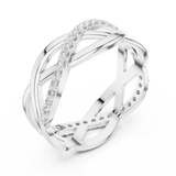 Ladies Ring R8@7 - White Gold - Image
