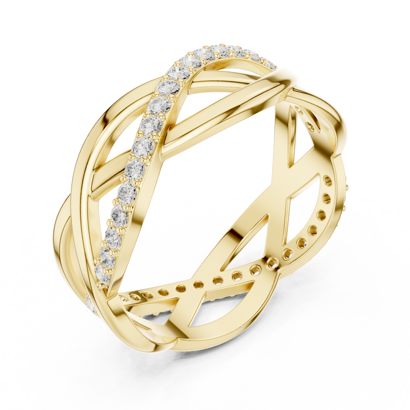 Ladies Ring R8@7 - Yellow Gold - Image