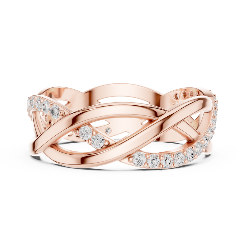 Ladies Ring R8@7 - Rose Gold - Image