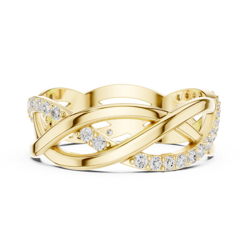 Ladies Ring R8@7 - Yellow Gold - Image