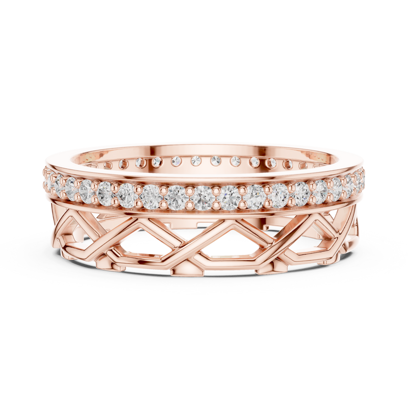 Ladies Ring R9@7 - Rose Gold - Image