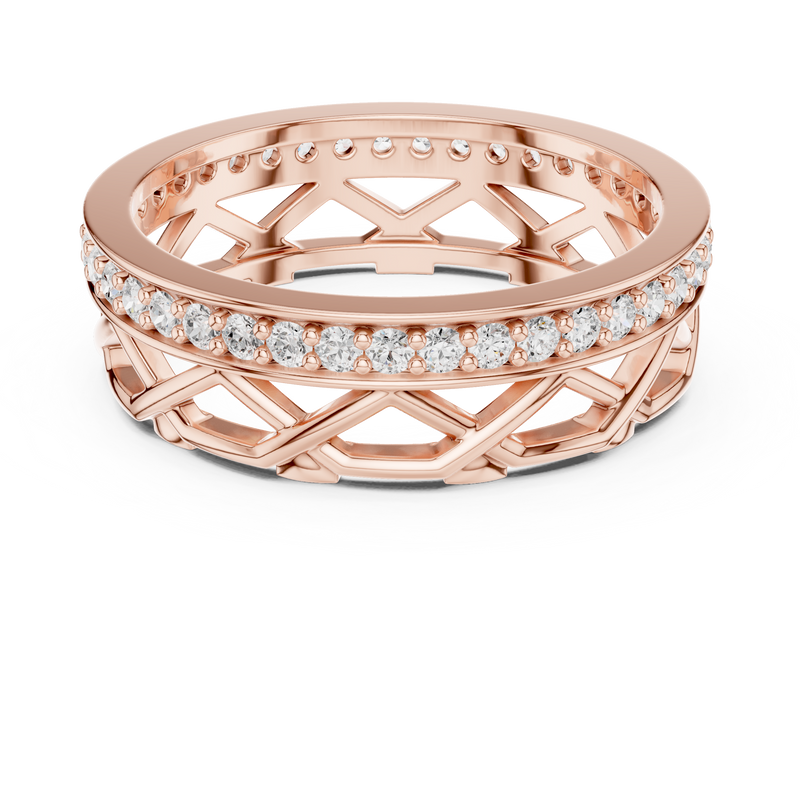 Ladies Ring R9@7 - Rose Gold - Image
