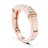 Mens Ring SBMR(10)@7 - Rose Gold - Image