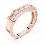 Mens Ring SBMR(10) - Rose Gold - Image