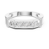 Mens Ring SBMR(10)@7 - White Gold - Image