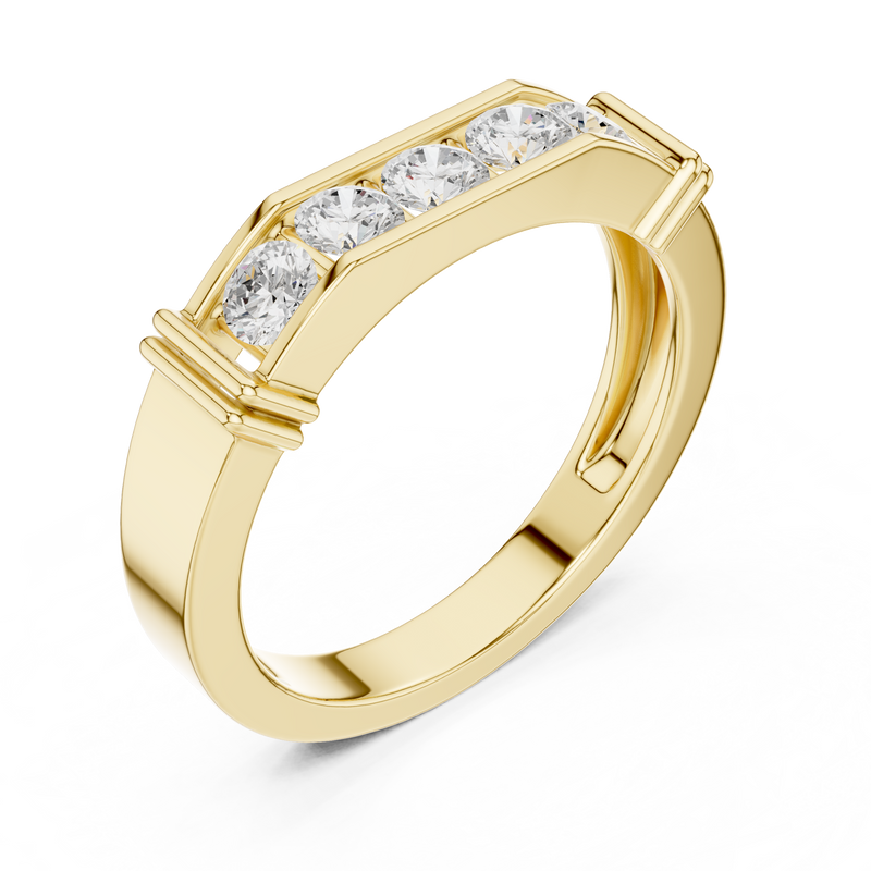 Mens Ring SBMR(10) - Yellow Gold - Image