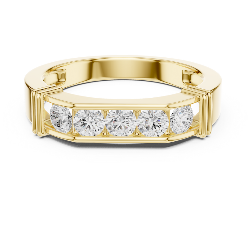 Mens Ring SBMR(10)@7 - Yellow Gold - Image