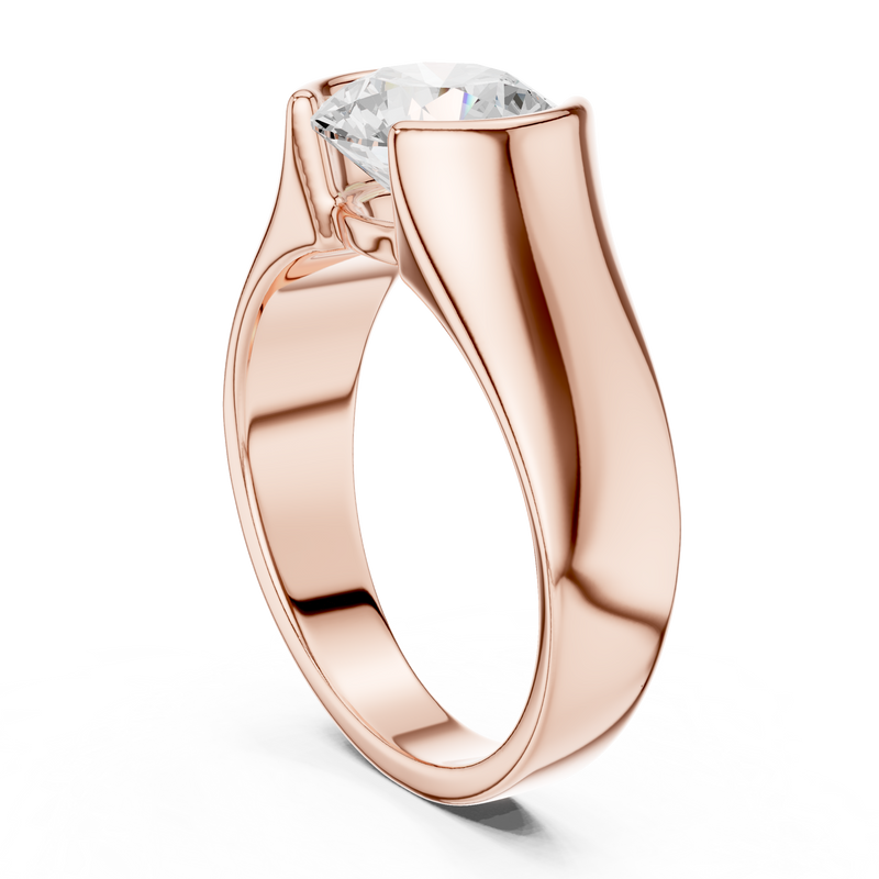Mens Ring SBMR(11)@7 - Rose Gold - Image