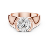 Mens Ring SBMR(11)@7 - Rose Gold - Image