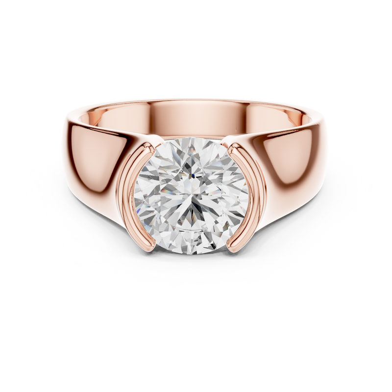 Mens Ring SBMR(11)@7 - Rose Gold - Image