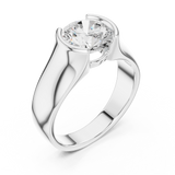 Mens Ring SBMR(11)@7 - White Gold - Image