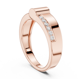 Mens Ring SBMR(12) - Rose Gold - Image