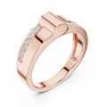 Mens Ring SBMR(12) - Rose Gold - Image