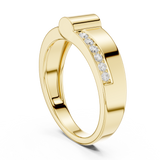 Mens Ring SBMR(12) - Yellow Gold - Image