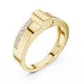 Mens Ring SBMR(12) - Yellow Gold - Image